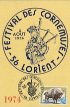 Festival des Cornemuses - 56 Lorient. 1974 | 