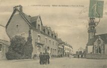Cartolis Carantec (Finistère) - Hôtel du Kélenn et Place du Bourg