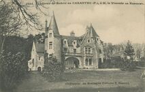 Cartolis Carantec (Finistère) - Château de Rohou en CARANTEC (F.), à M. le Vicom ...