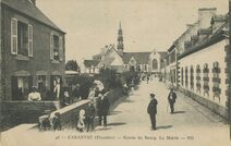 Cartolis Carantec (Finistère) - Entrée du Bourg