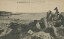 Cartolis Carantec (Finistère) - Rochers de la Plage de Kélenn