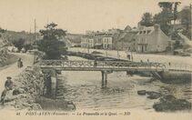Cartolis Pont-Aven (Finistère) - La Passerelle et le Quai