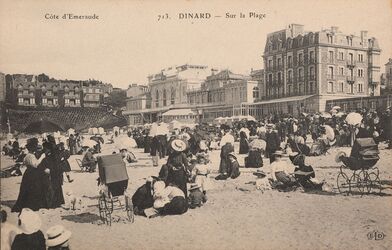 Cartolis Dinard (Ille-et-Vilaine) - Sur la Plage