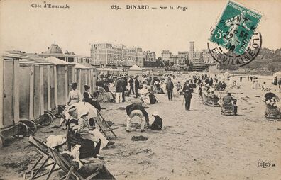 Cartolis Dinard (Ille-et-Vilaine) - Sur la Plage