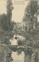 Cartolis Pont-Aven (Finistère) - Les Bords de l'Aven vus du Pont du Chemin de Fer