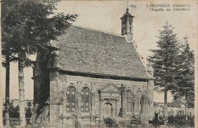 Cartolis Landivisiau (Finistère) - Chapelle du Cimetière