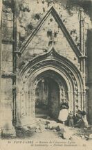 Cartolis Pont-l'Abbé (Finistère) - Ruines de l'Ancienne Eglise de Lambourg.