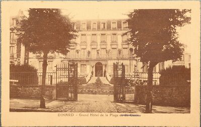 Cartolis Dinard (Ille-et-Vilaine) - Grand Hôtel de la Plage et du Casino