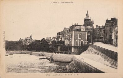 Cartolis Dinard (Ille-et-Vilaine) - Le Port
