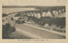 Cartolis Plougastel-Daoulas (Finistère) - Le pont, le péage