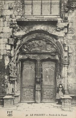 Cartolis Le Folgoët (Finistère) - Porche de la Façade