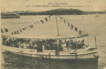 Cartolis Dinard (Ille-et-Vilaine) - DE SAINT-MALO à DINARD par les Vedettes Dinardais ...