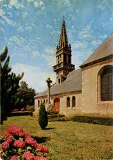 Cartolis Gouesnac'h (Finistère) - La charmante église de Gouesnarch'