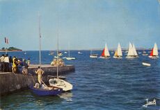 Cartolis Saint-Pol-de-Léon (Finistère) - L'école de voile de Pempoul
