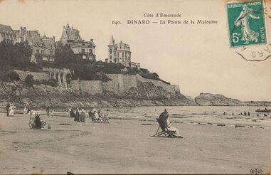 Cartolis Dinard (Ille-et-Vilaine) - La Pointe de la Malouine