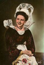 Cartolis Aucune (Finistère) - Reine de Cornouaille 1954