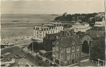 Cartolis Dinard (Ille-et-Vilaine) - La Plage de l'Ecluse et la Pointe du Moulinet