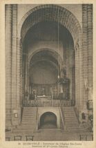 Cartolis Quimperlé (Finistère) - Intérieur de l'Eglise Ste-Croix.