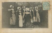 Cartolis Pont-Aven (Finistère) - Jeunes filles de Pont-Aven et de Douarnenez
