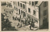 Cartolis Plougasnou (Finistère) - Vue sur la Place de l'Eglise et du Bourg