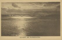 Cartolis Plougastel-Daoulas (Finistère) - LE PONT DE PLOUGASTEL