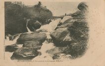Cartolis Huelgoat (Finistère) - Vue générale de la Cascade de St-Herbot