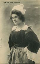 Cartolis Rosporden (Finistère) - Jeune fille de Rosporden