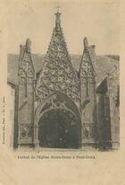 Cartolis Pont-Croix (Finistère) - Portail de l'Eglise Notre-Dame à Pont-Croix