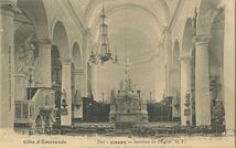 Cartolis Dinard (Ille-et-Vilaine) - Intérieur de l'Eglise