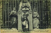 Cartolis Pontivy (Morbihan) - Base du Calvaire du Cimetière de Stival