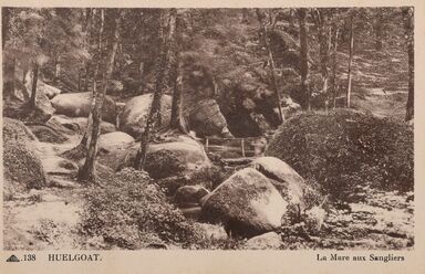 Cartolis Huelgoat (Finistère) - La Mare aux Sangliers