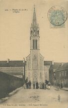 Cartolis Plouha (Côtes d'Armor) - L'Eglise.