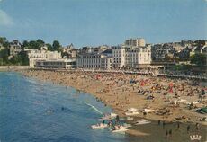 Cartolis Dinard (Ille-et-Vilaine) - La Plage de l'Ecluse