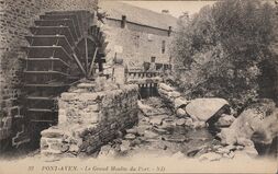 Cartolis Pont-Aven (Finistère) - Le Grand Moulin du Port.