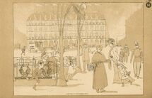 Cartolis Paris (Paris) - L'ENTREE DU METROPOLITAIN