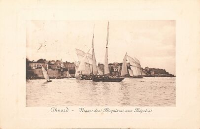 Cartolis Dinard (Ille-et-Vilaine) - Virage des Bisquines aux Régates
