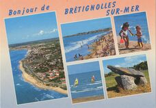 Cartolis Brétignolles-sur-Mer (Vendée) - Bonjour de BRETIGNOLLES-SUR-MER