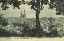 Cartolis Quimper (Finistère) - Vue prise du Mont Frugy