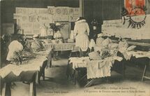 Cartolis Morlaix (Finistère) - L'Exposition de Travaux manuels dans la Sallé de  ...