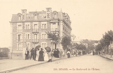 Cartolis Dinard (Ille-et-Vilaine) - Le Boulevard de l'Ecluse