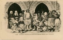 Cartolis  - Mendiants Bretons des différentes localités réu ...