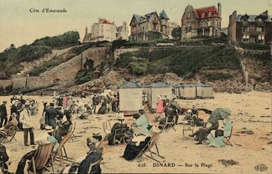 Cartolis Dinard (Ille-et-Vilaine) - Sur la Plage