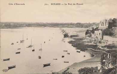 Cartolis Dinard (Ille-et-Vilaine) - Le Port du Prieuré
