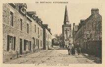 Cartolis Melrand (Morbihan) - Le Clocher