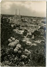 Cartolis Quimper (Finistère) - Vue Panoramique sur les Clochers de la Cathédrale