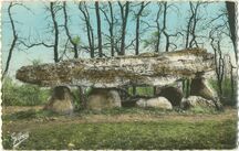 Cartolis Limalonges (Deux-Sèvres) - La Pierre Pèse, un des plus beaux Dolmens de notr ...