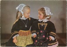 Cartolis Aucune (Finistère) - Enfants en costumes de la région du Cap-Sizun
