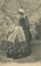 Cartolis Quimper (Finistère) - Jeune ouvrière de Quimper