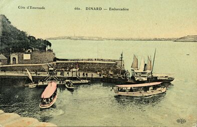 Cartolis Dinard (Ille-et-Vilaine) - Embarcadère