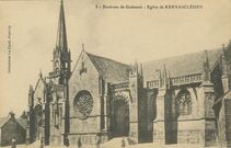 Cartolis Kernascléden (Morbihan) - Eglise de KERNASCLEDEN